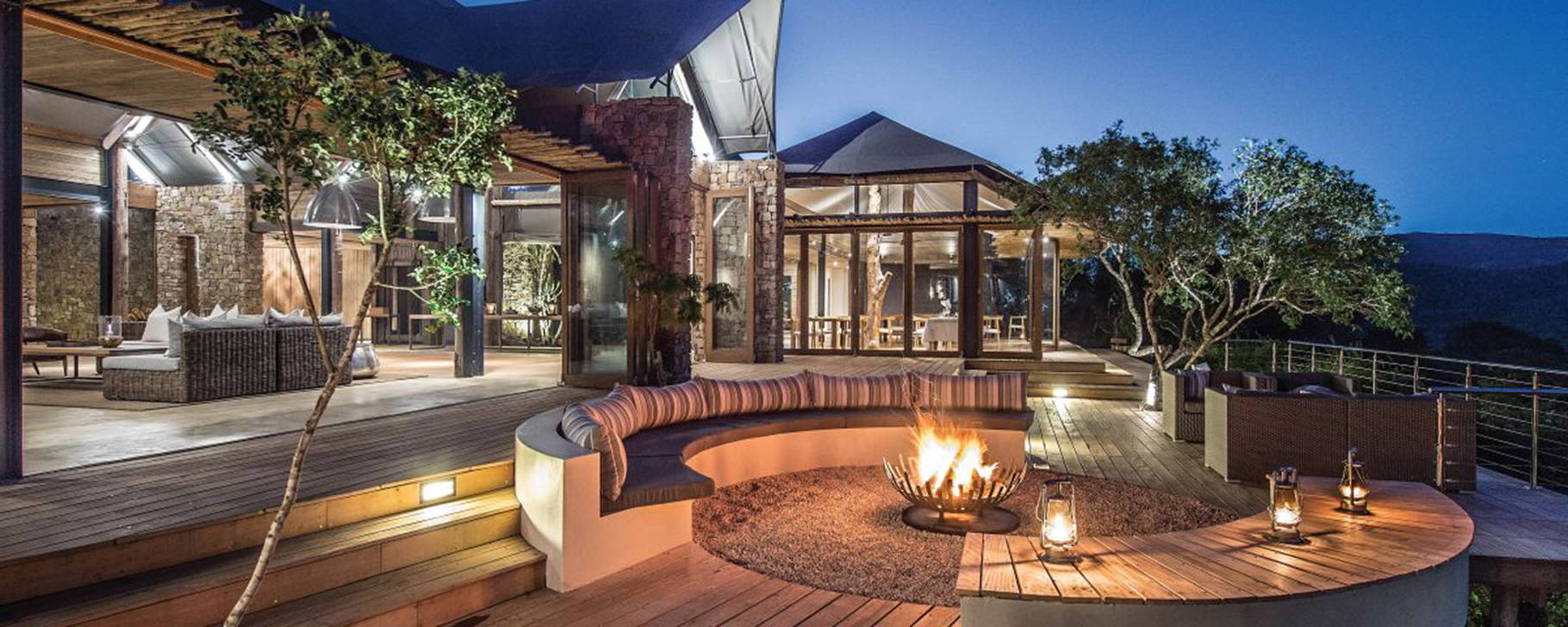 Fireplace - Kariega Game Reserve Settlers Drift