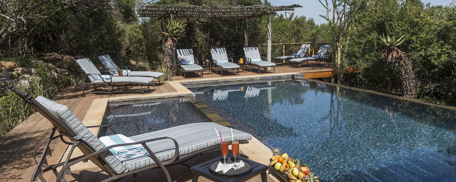Main Lodge Pool - Kariega Game Reserve