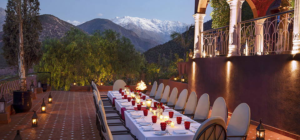 Terrace Dining - Kasbah Tamadot