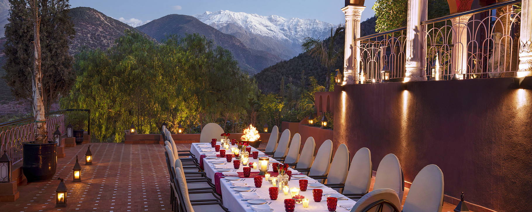 Terrace Dining - Kasbah Tamadot