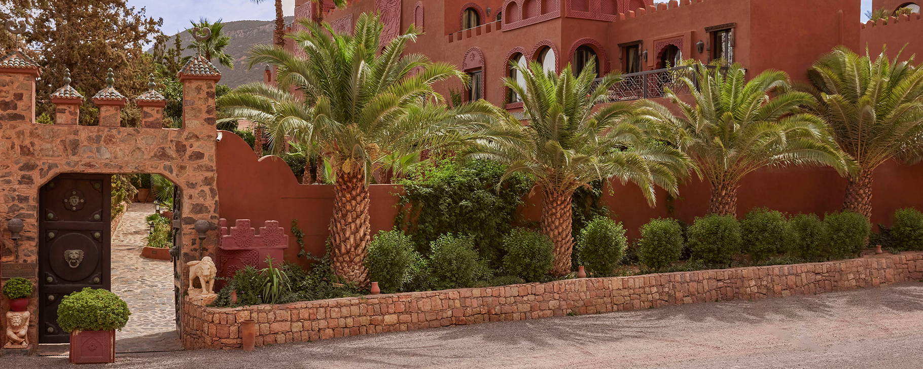 Eingang - Kasbah Tamadot