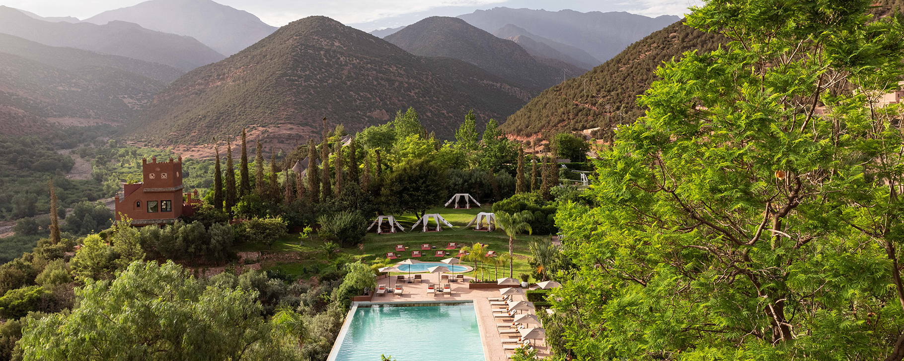 Hauptpool - Kasbah Tamadot