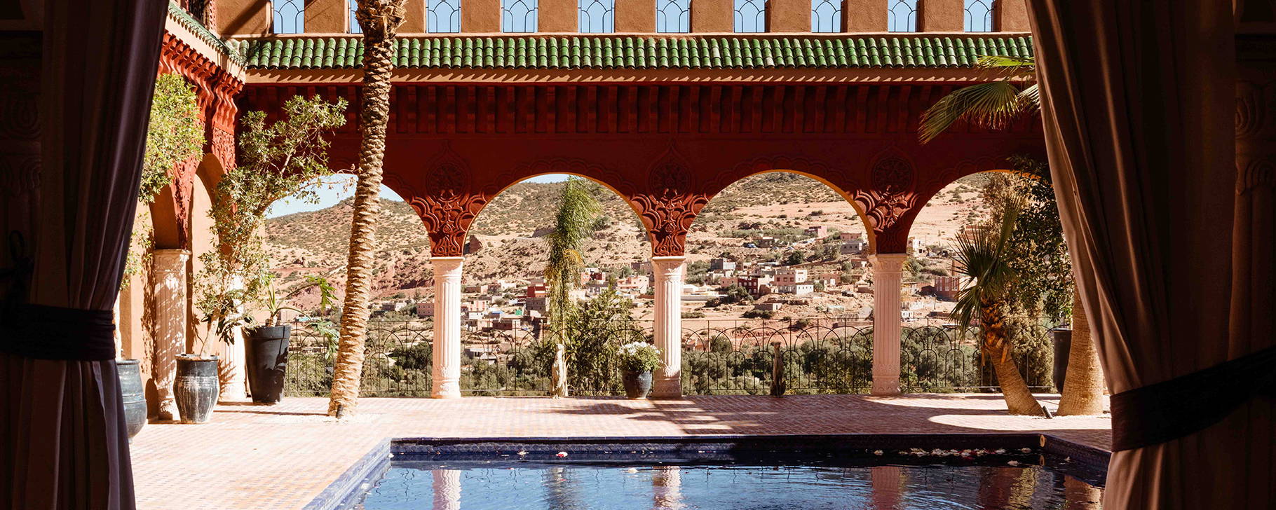Reflecting Pool - Kasbah Tamadot