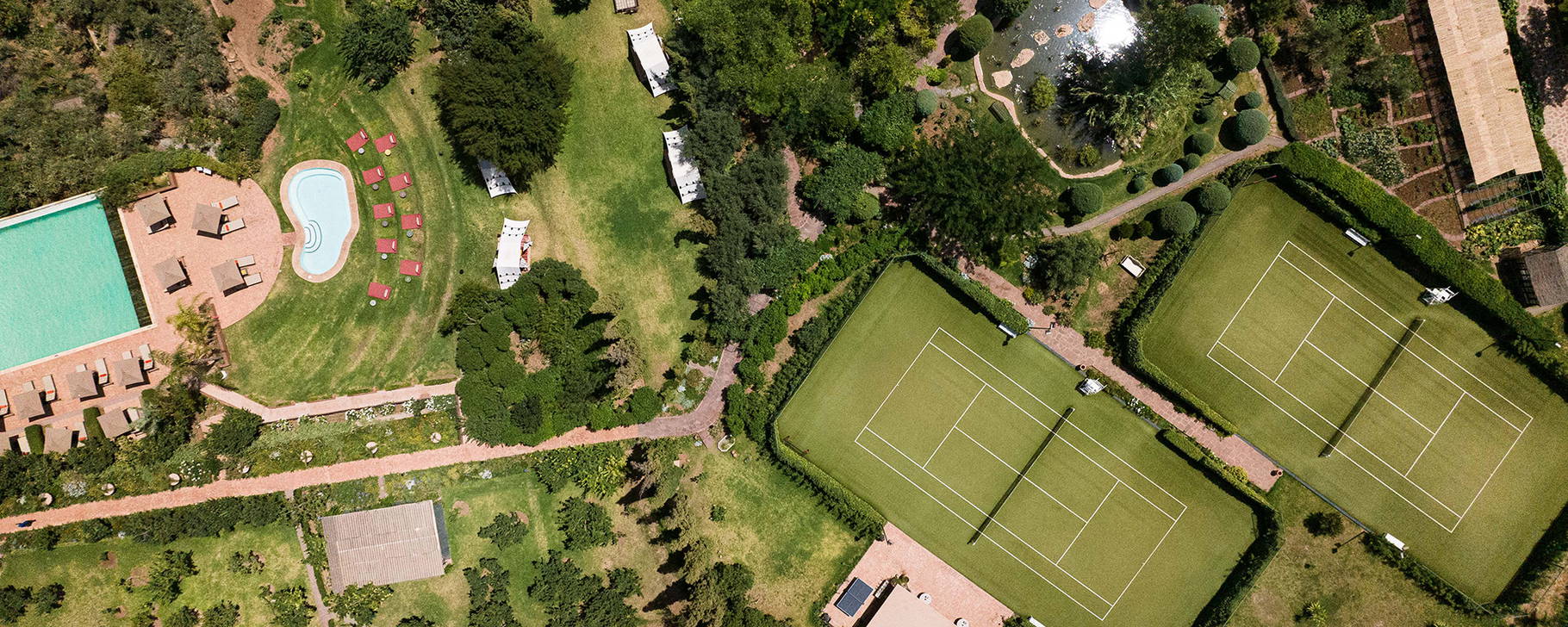 Tennisplätze - Kasbah Tamadot