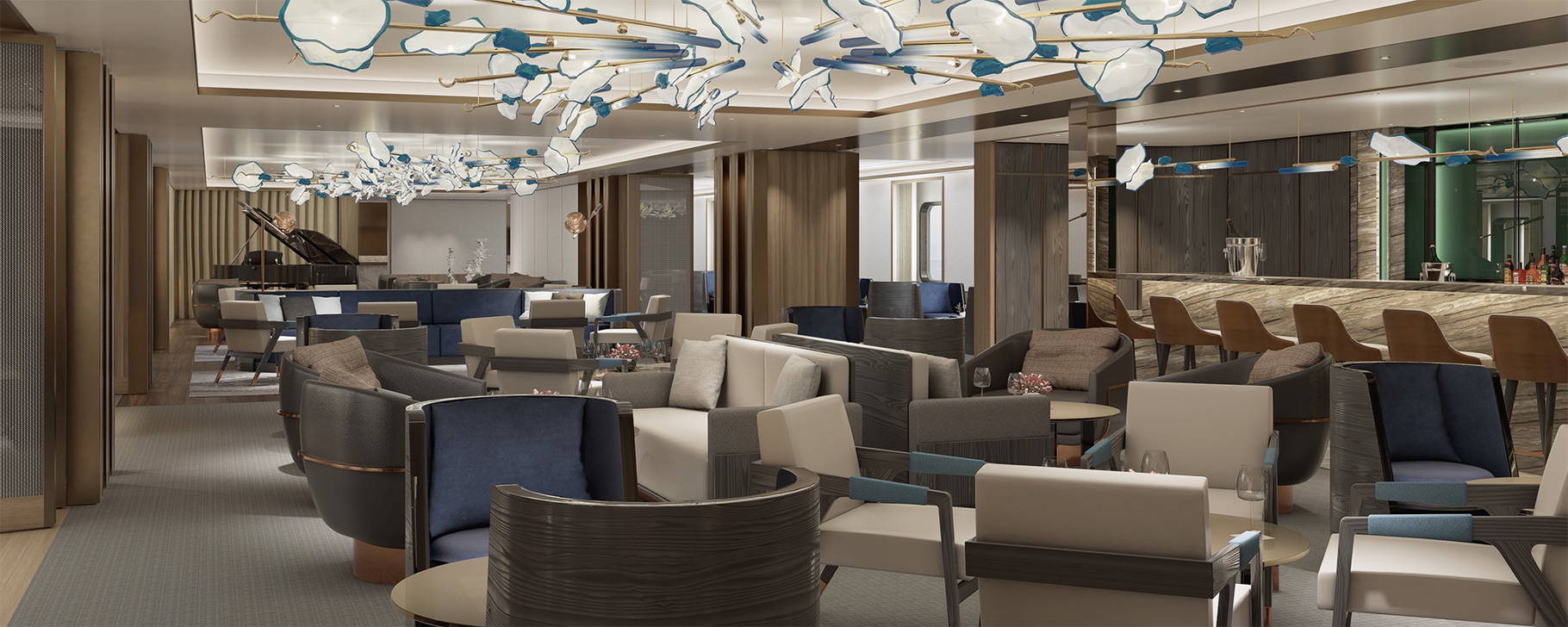Living Room - The Ritz-Carlton Yacht Collection Luminara