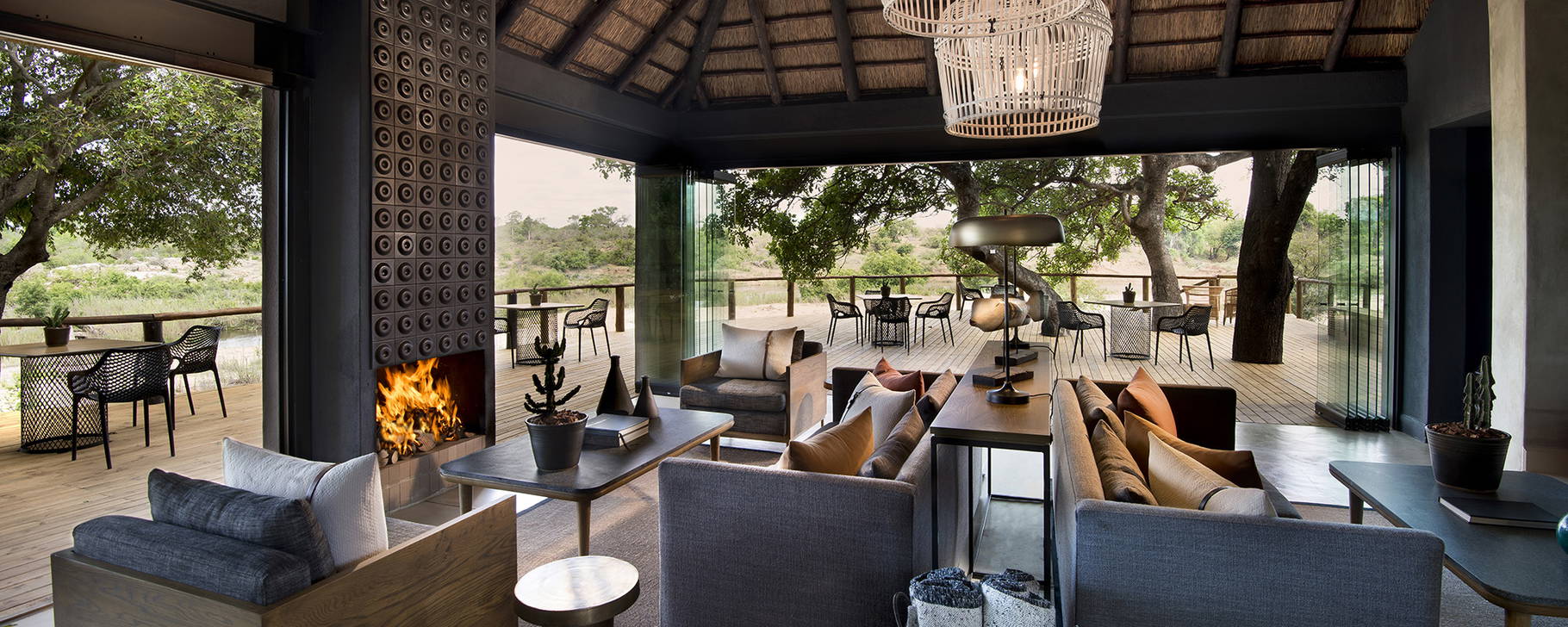 Lounge - Lion Sands Ivory Lodge