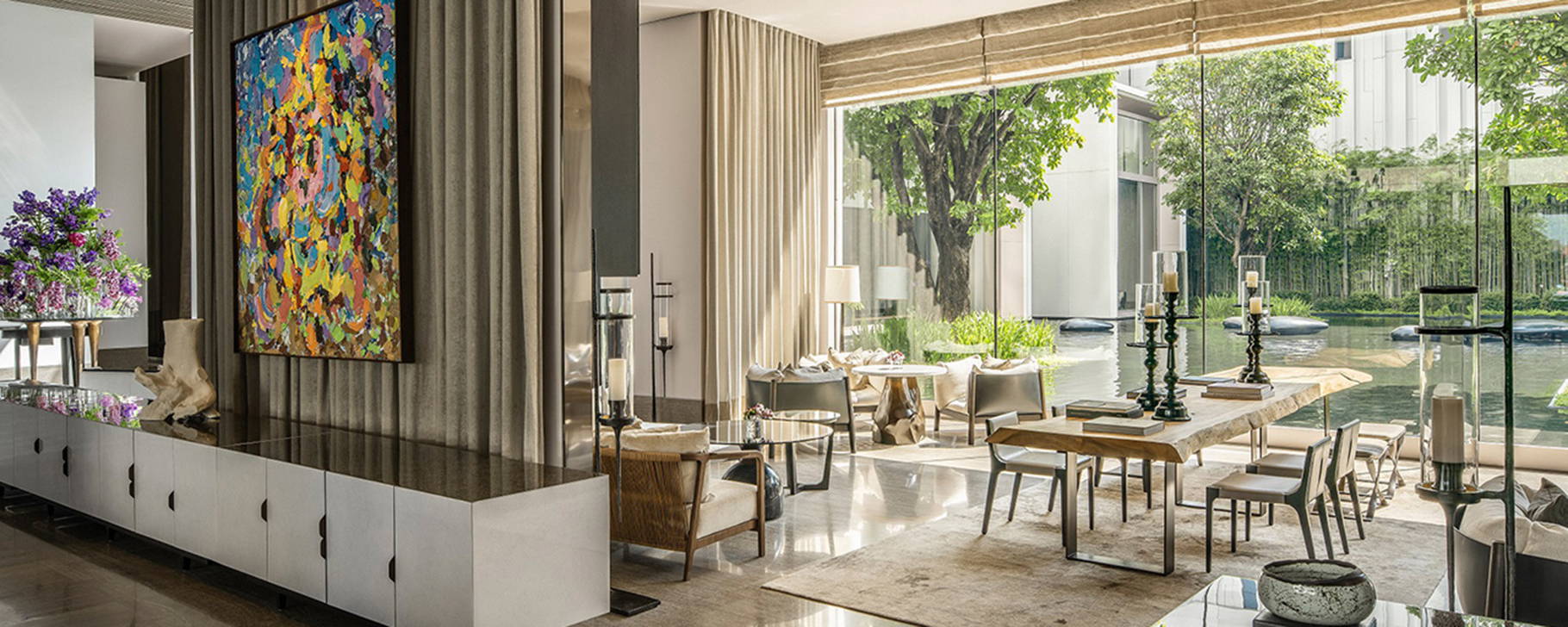 Lobby Lounge - Bangkok at Chao Phraya River