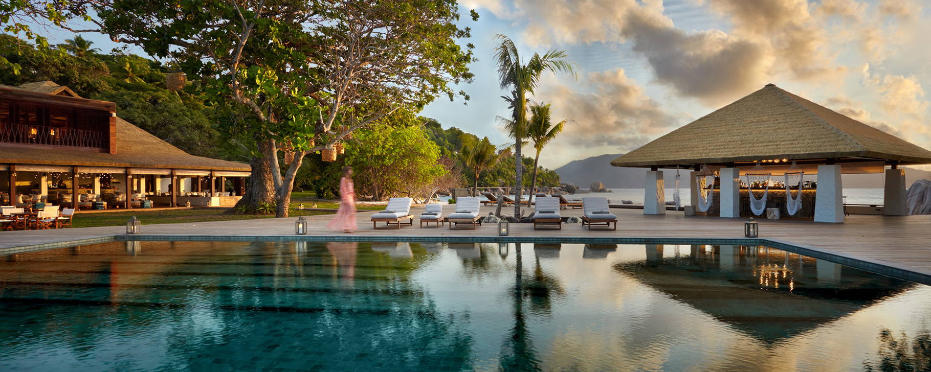 Hauptpool - Six Senses Zil Pasyon