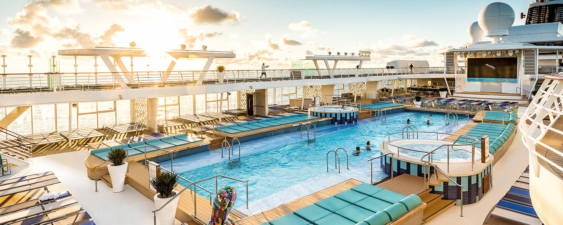 Sonnendeck - Mein Schiff 1