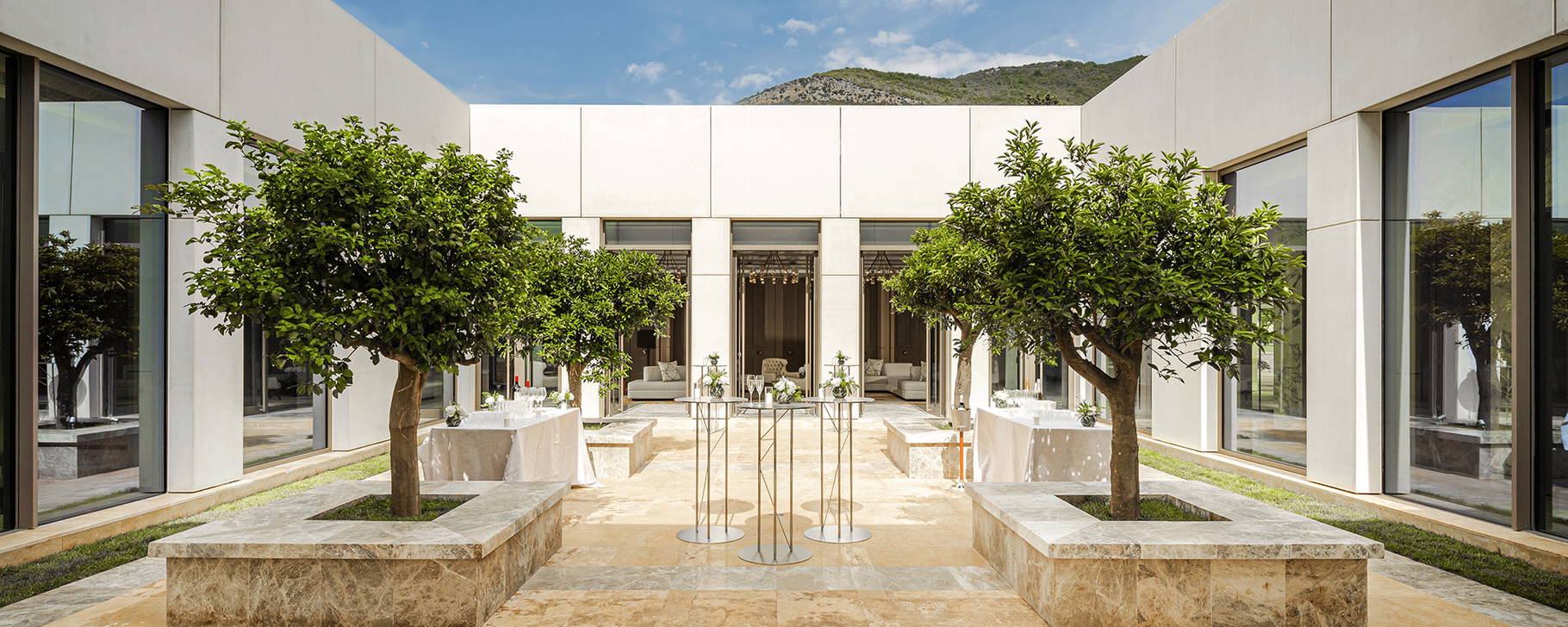 Innenhof - One&Only Portonovi