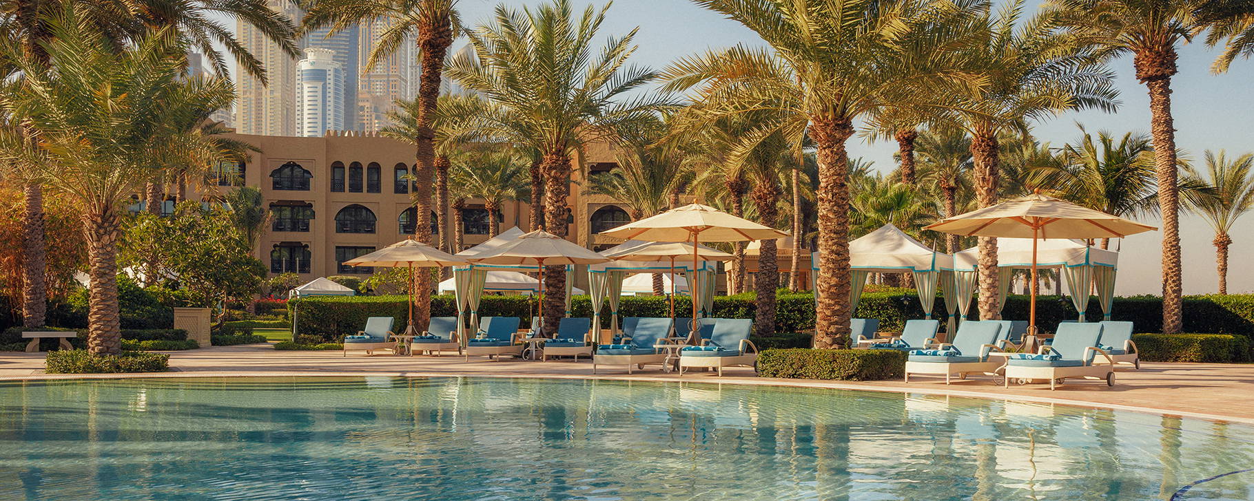 Poolanlage Arabian Court - One&Only Royal Mirage