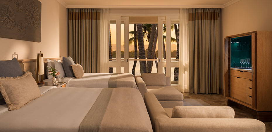 One&Only Le Saint Géran - Sunset Balcony Room - Schlafzimmer