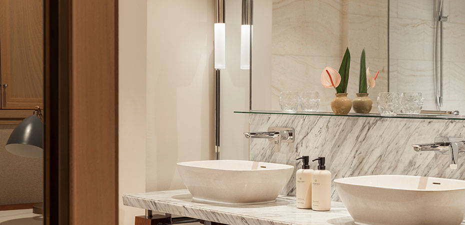 One&Only Le Saint Géran - Sunset Balcony Room - Badezimmer