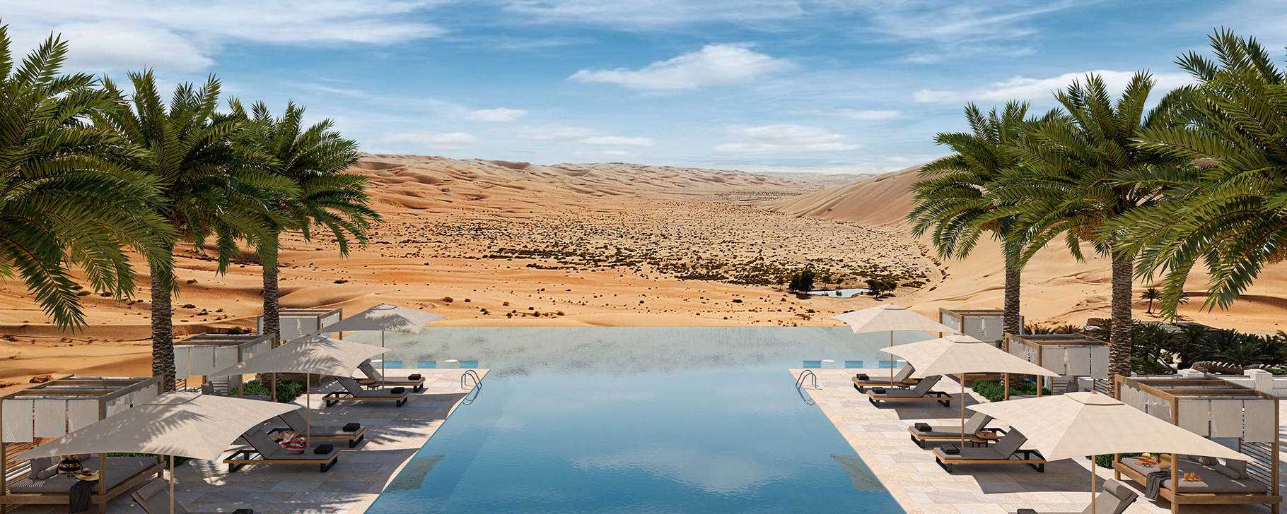 Pool - Qasr Al Sarab Desert Resort by Anantara