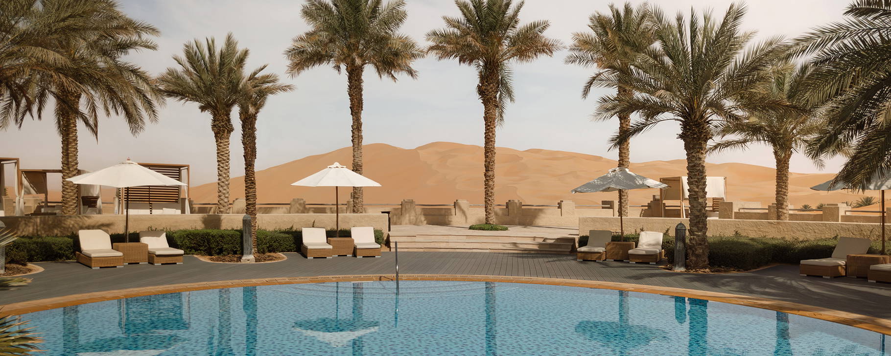 Poolanlage - Qasr Al Sarab Desert Resort by Anantara
