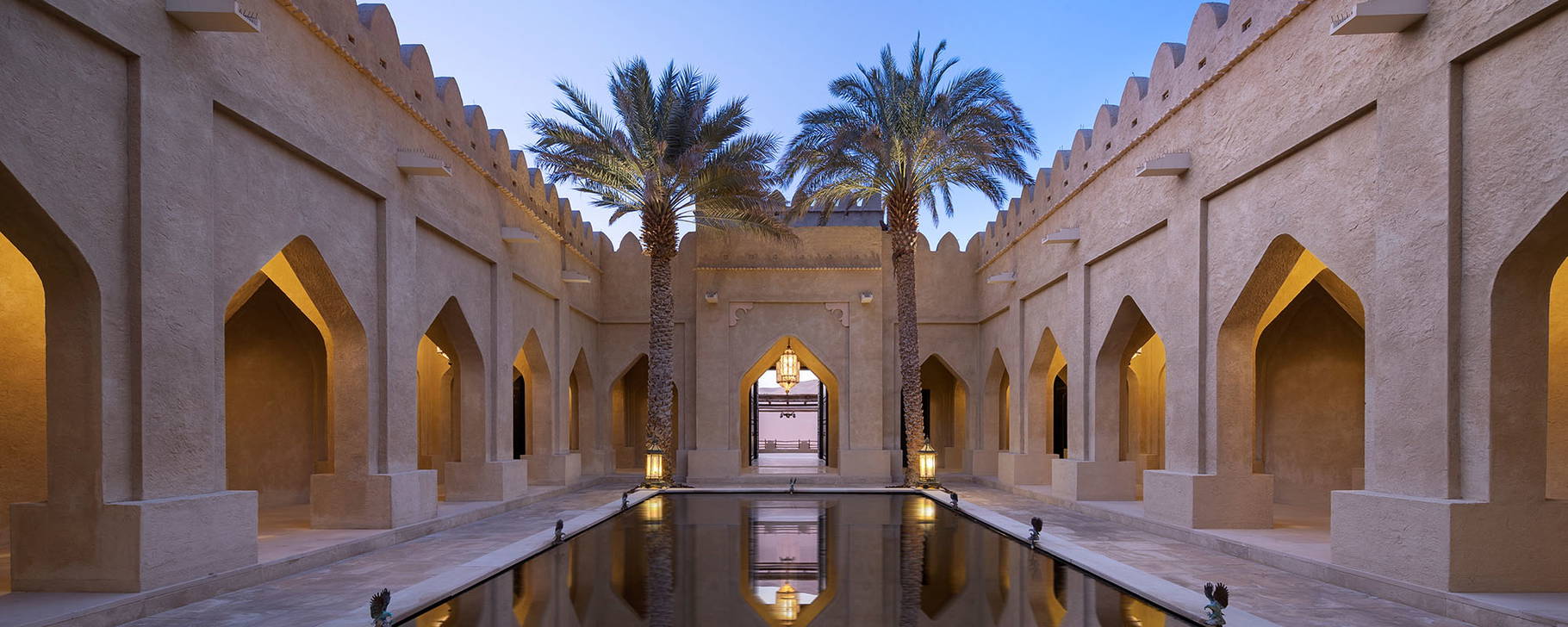 Innenhof - Royal Pavilion Villas by Qasr Al Sarab