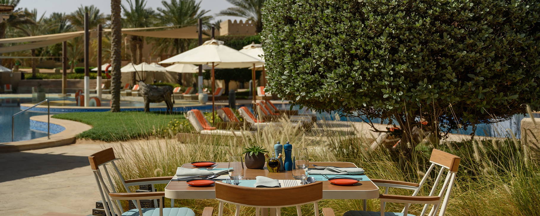 Ghadeer Restaurant - Royal Pavilion Villas by Qasr Al Sarab