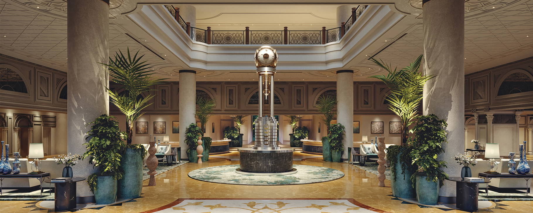 Lobby - Waldorf Astoria Ras Al Khaimah