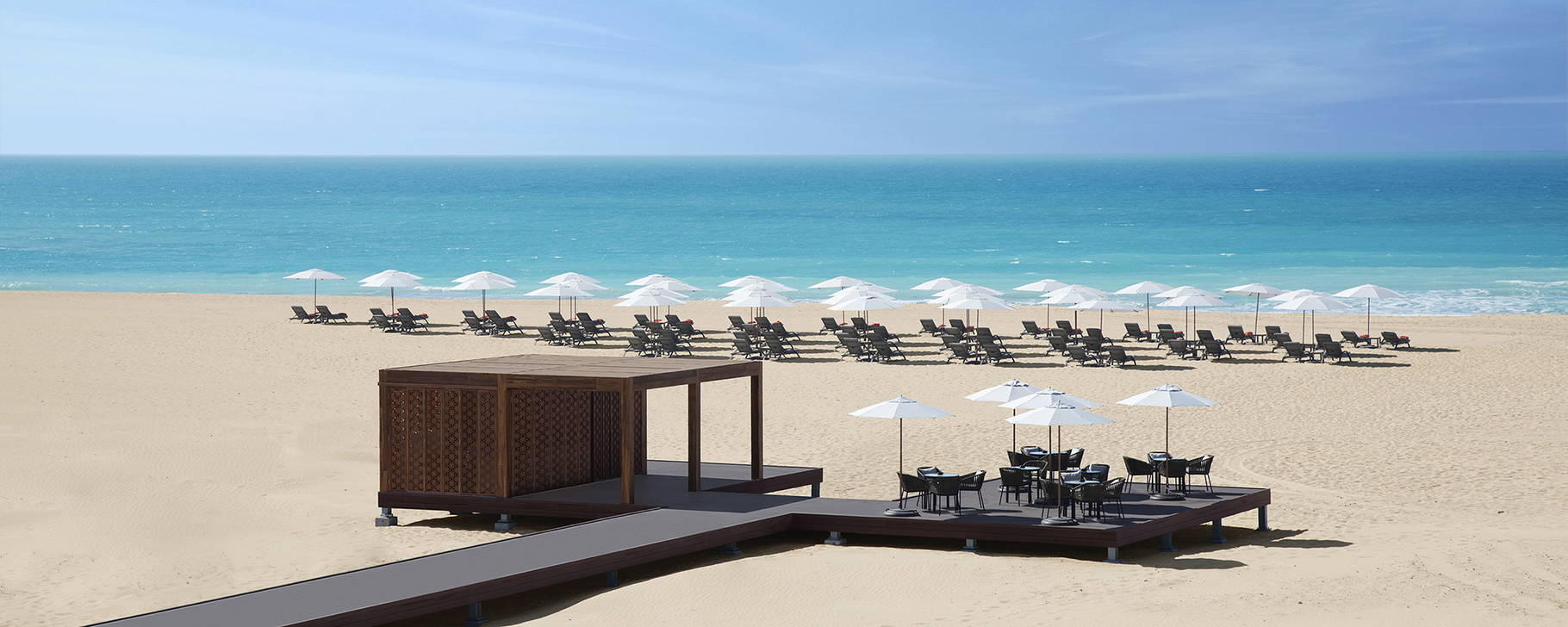 Strandanlage - Saadiyat Rotana Resort & Villas