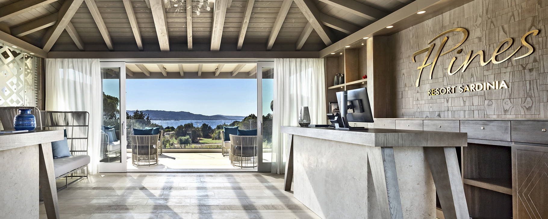 Lobby Bereich - 7Pines Resort Sardinia