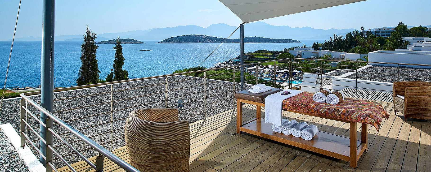 Spa-Veranda - St. Nicolas Bay Resort Hotel & Villas