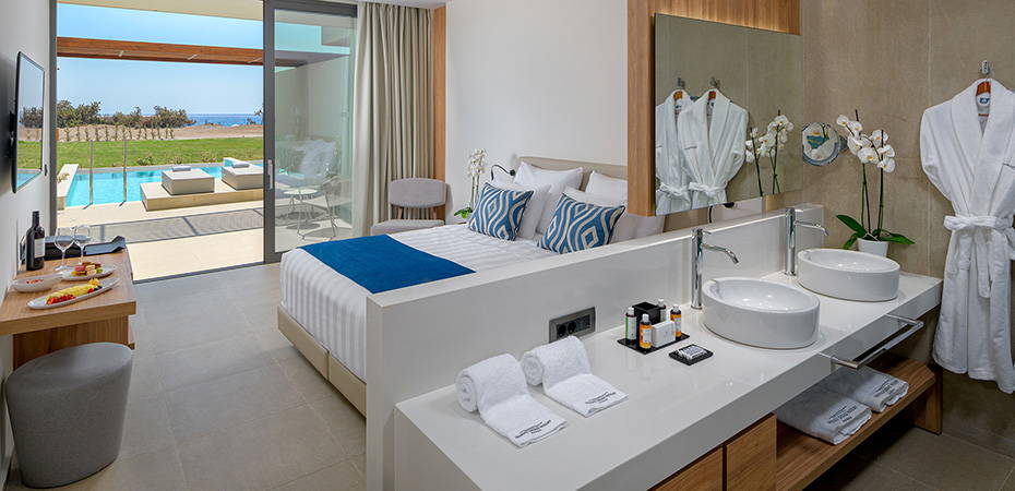 Suite Private Pool Sea View - Gennadi Grand Resort