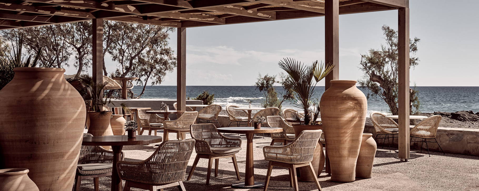 Tamarisk Restaurant - Numo Ierapetra Beach Resort Crete, Curio Collection by Hilton