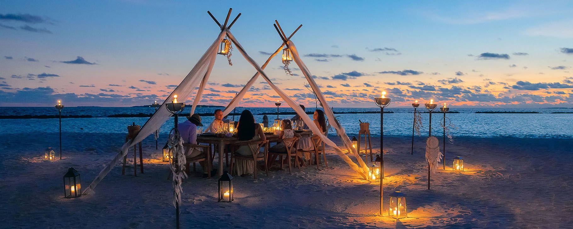 Privates Dinnerarrangement - The Nautilus Maldives