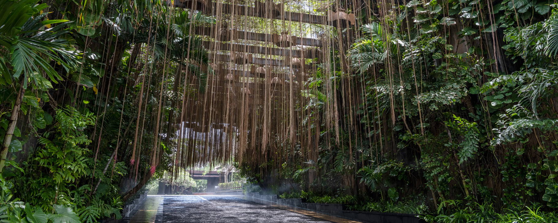 Rainforest Gate - The St. Regis Bali Resort