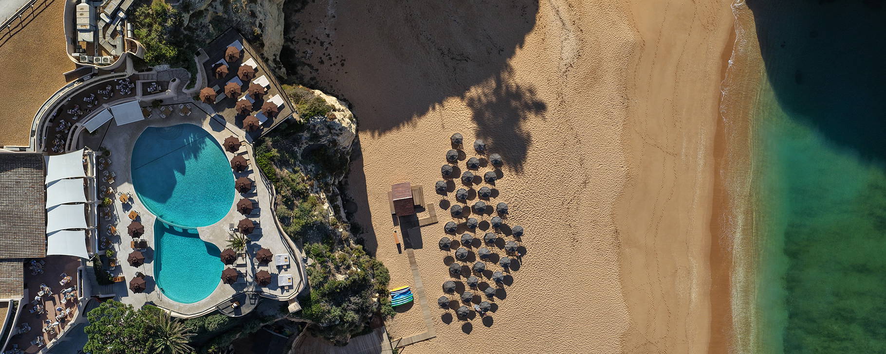 Pool und Strand - Vilalara Grand Hotel Algarve