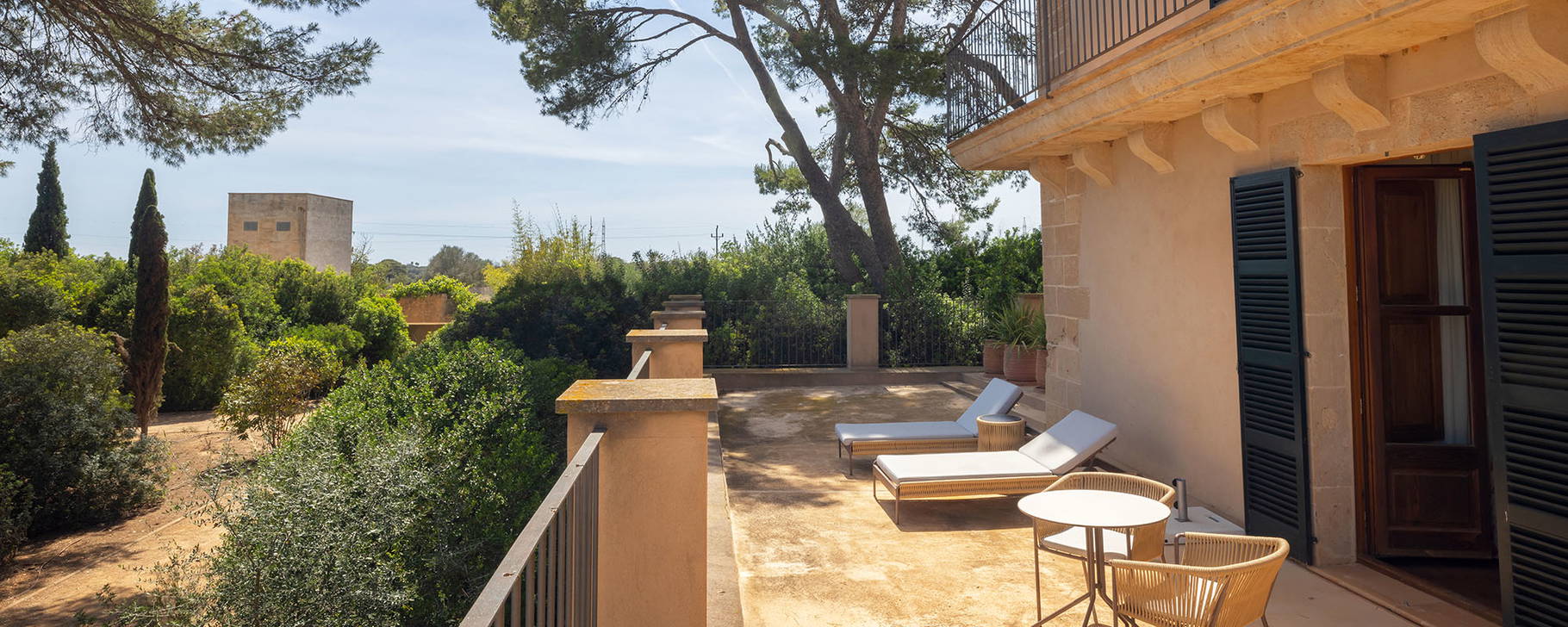 Terrasse - Zoëtry Mallorca