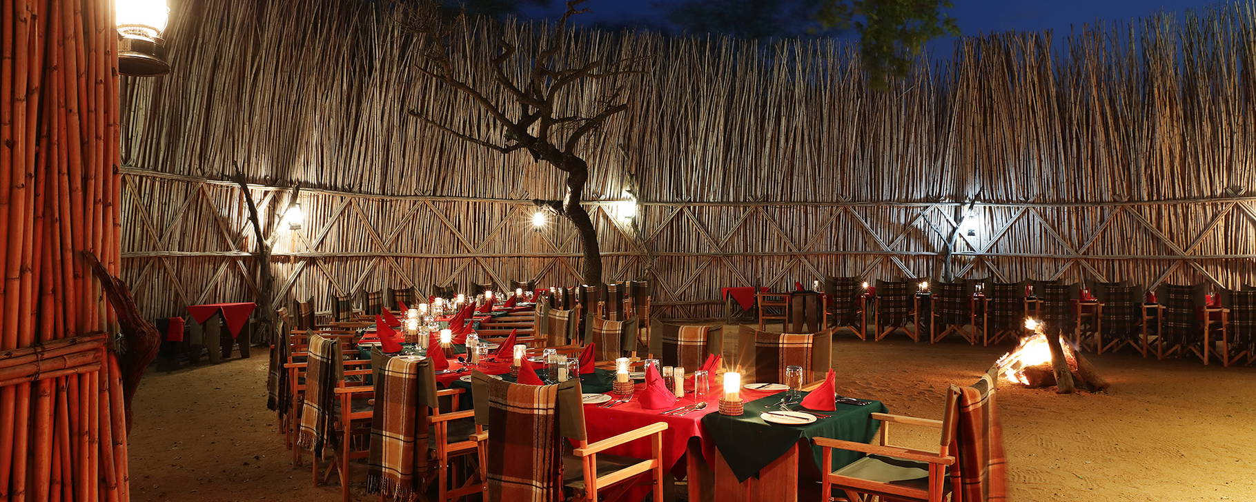 Boma Restaurant - Mala Mala Private Game Reserve