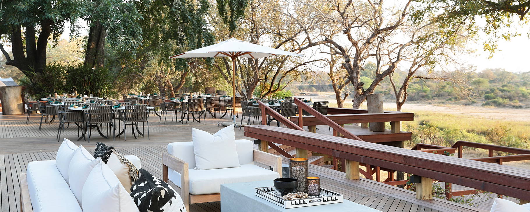 Terrasse - Mala Mala Private Game Reserve
