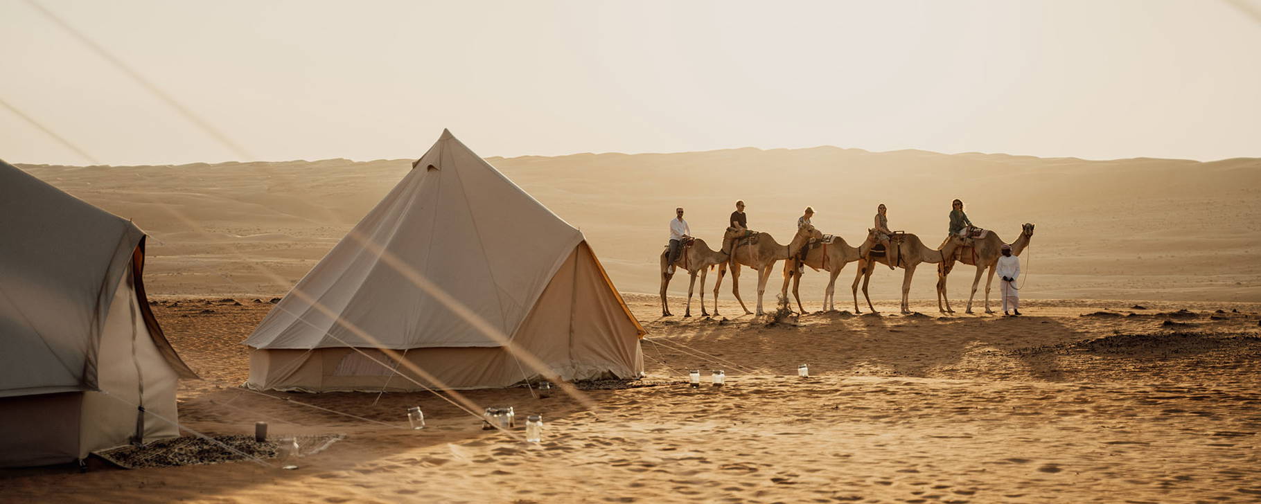 Kamelausflug - Canvas Club Tents