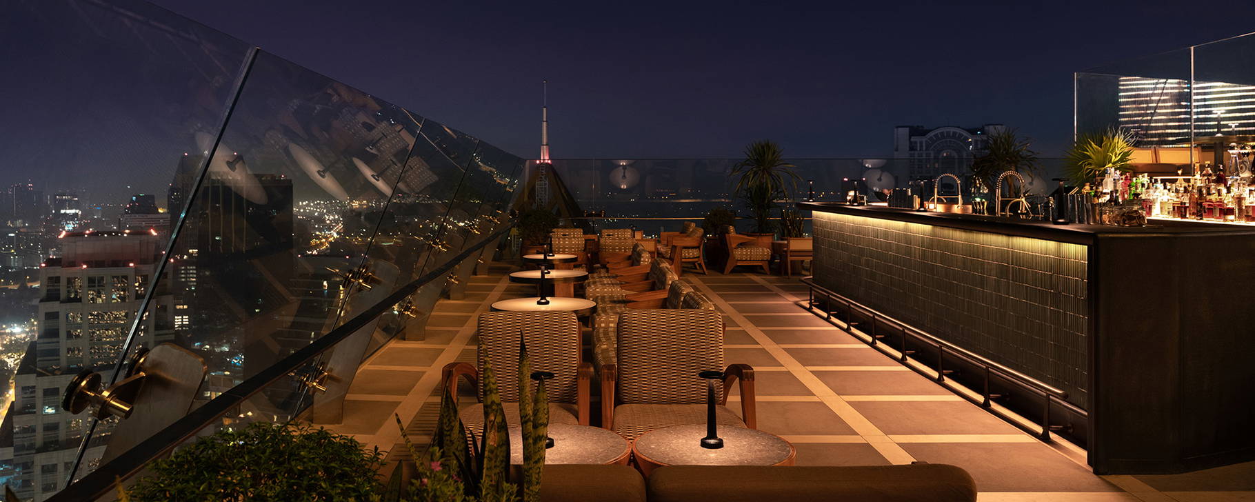 Spire Rooftop Bar - Dusit Thani Bangkok