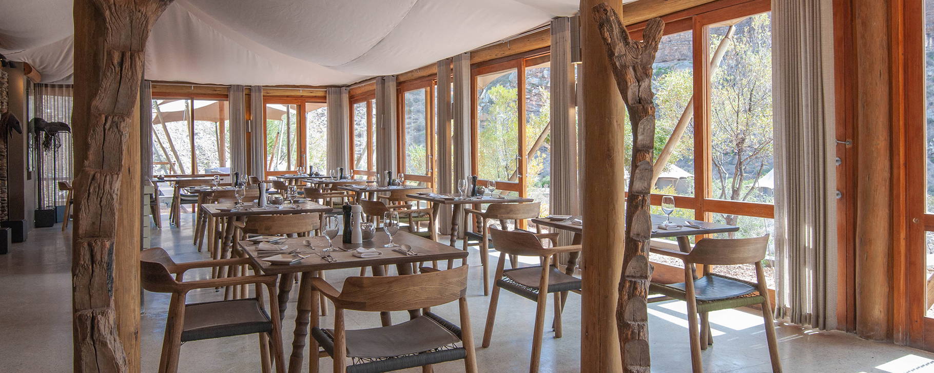 Dwyka Restaurant - Sanbona Wildlife Reserve