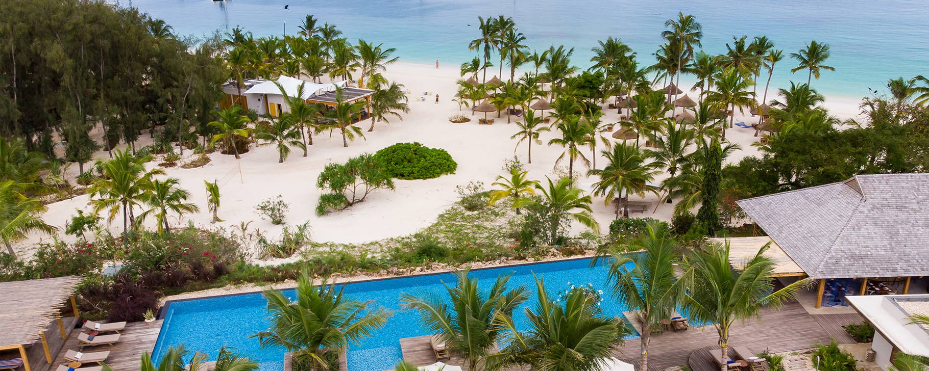 Pool und Strand - Zuri Zanzibar Hotel & Resort