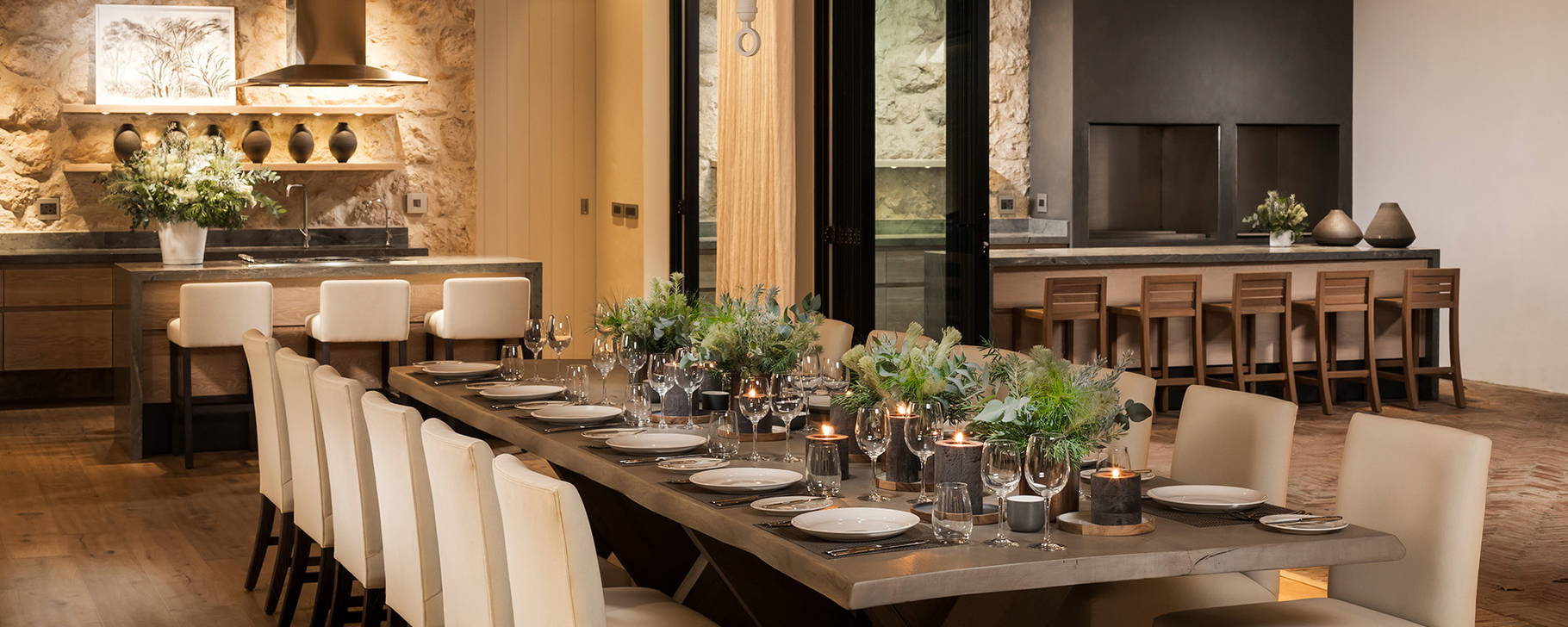 Manor House Abendessen - Mont Rochelle
