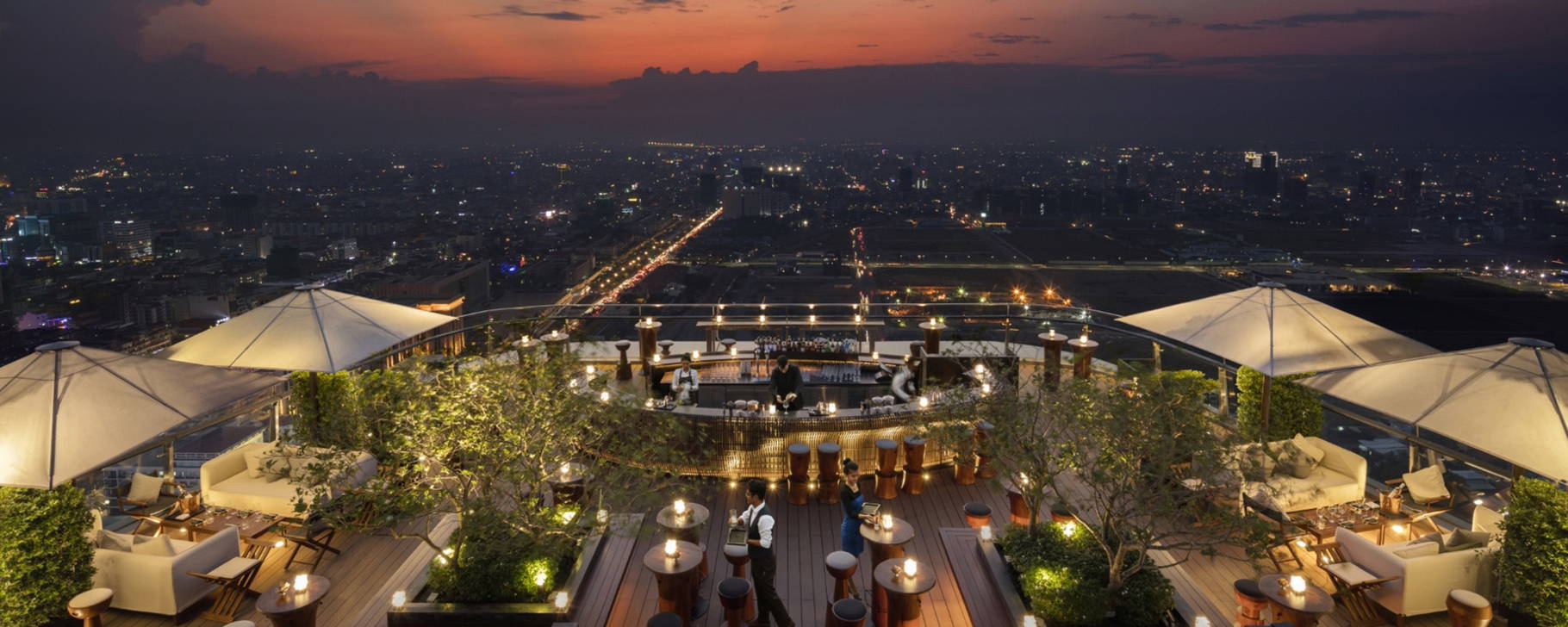 Sora Skybar - Rosewood Phnom Penh