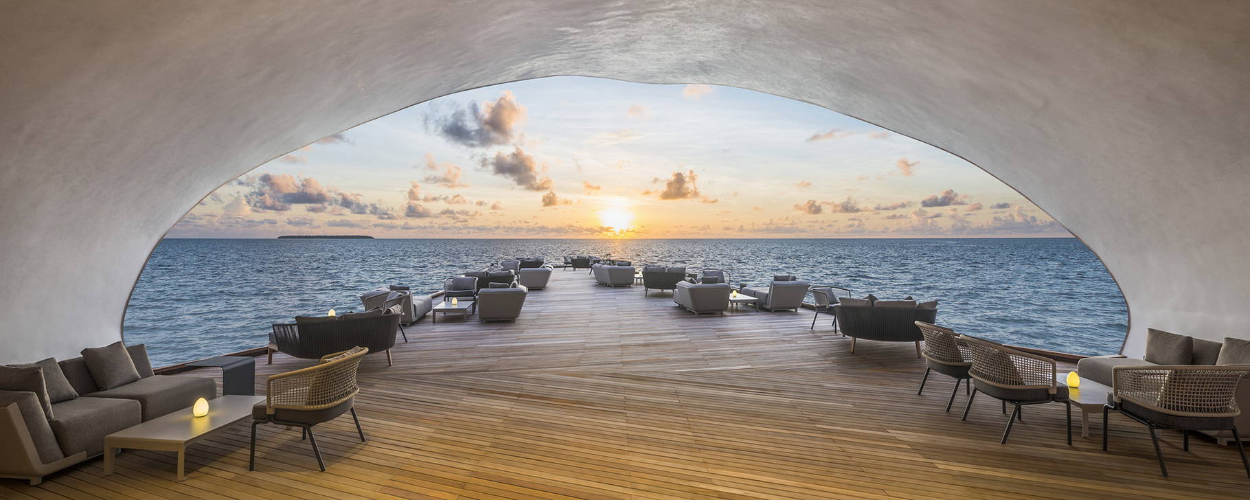 Whale Bar Terrasse - The St. Regis Maldives Vommuli Resort