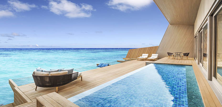 Sunset Overwater Villa with Pool with Seaplane Transfer - The St. Regis Maldives Vommuli Resort