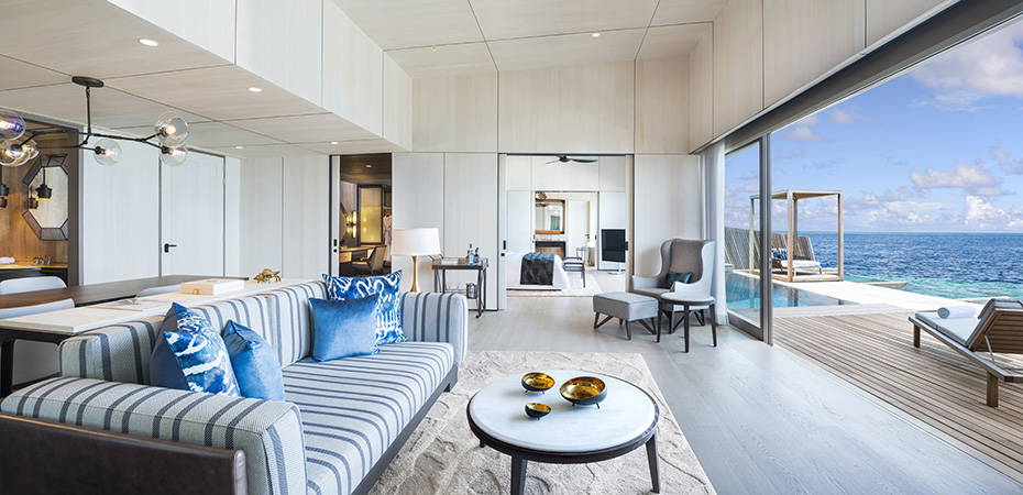 Overwater St. Regis Suite with Pool with Seaplane Transfer - The St. Regis Maldives Vommuli Resort
