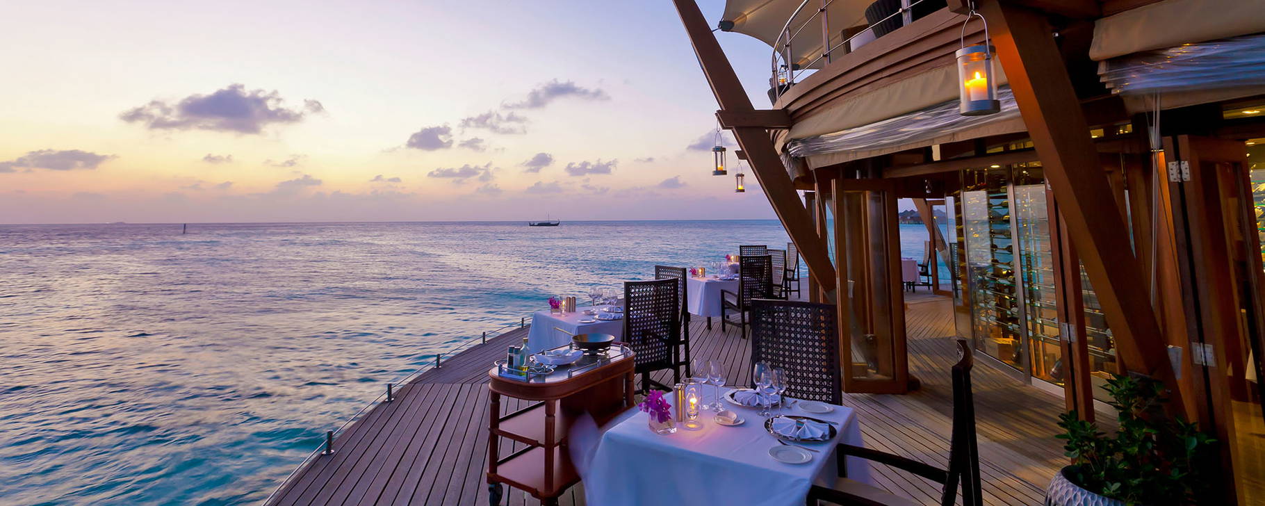 Lighthouse Restaurant - Baros Maldives