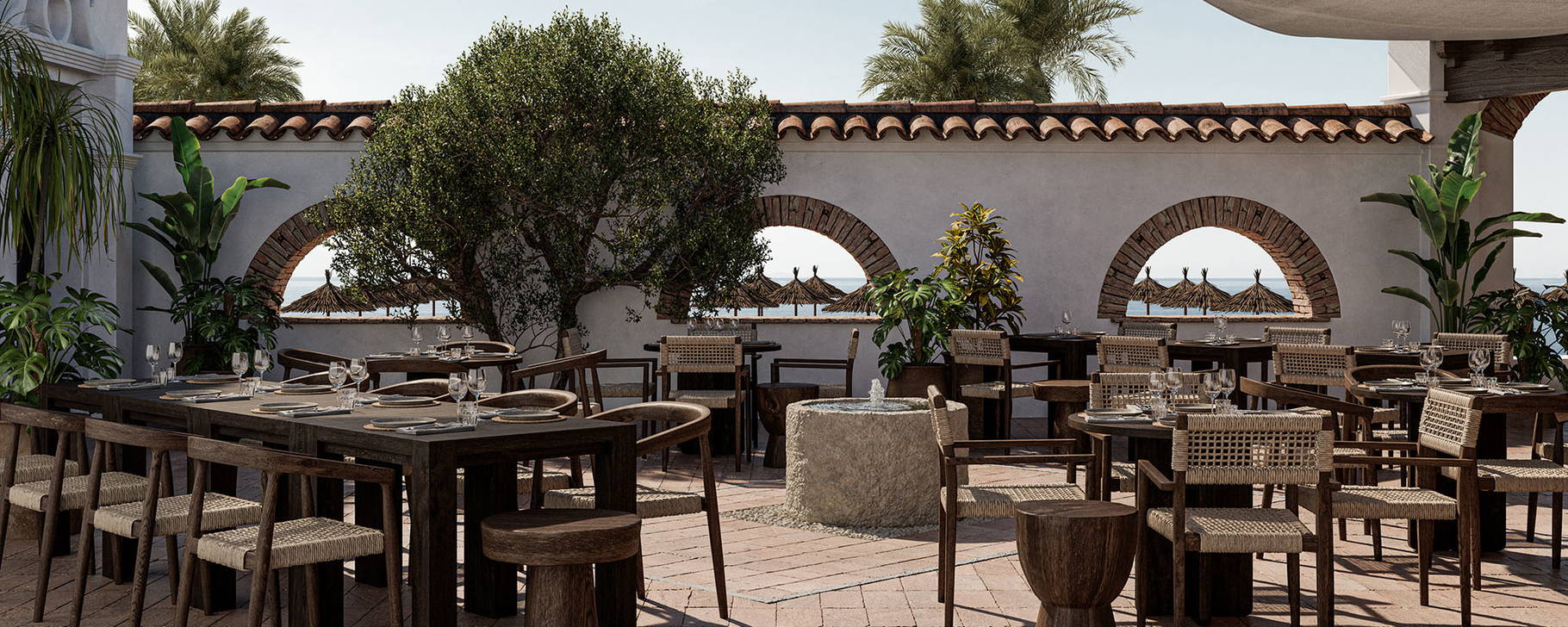 Innenhof - OKU Andalusia