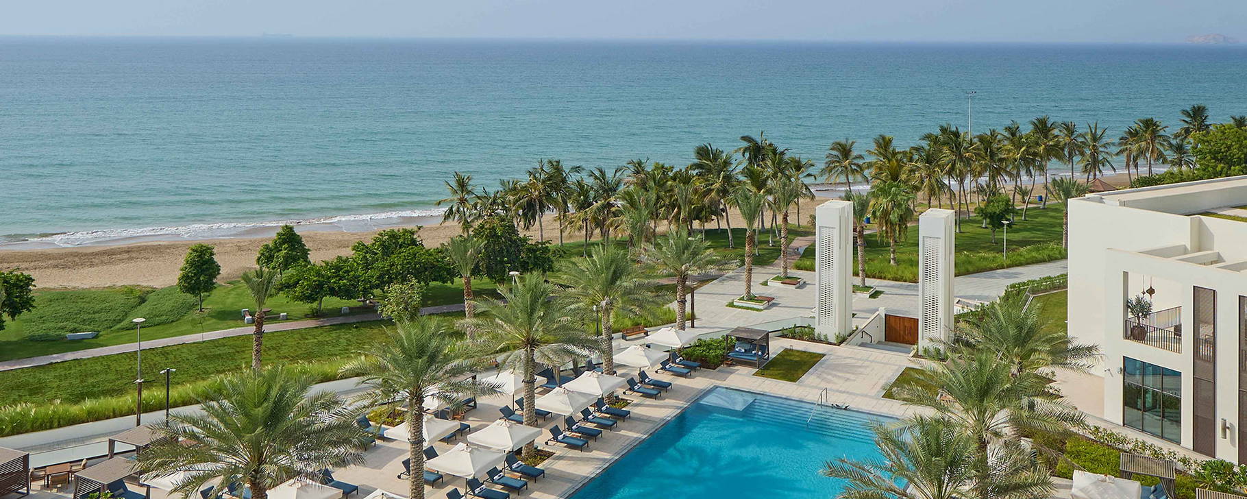 Pool und Strand - Mandarin Oriental, Muscat