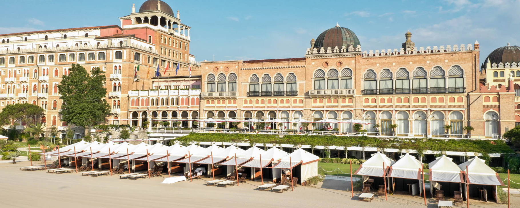 Strandanlage - Hotel Excelsior Venice Lido Resort