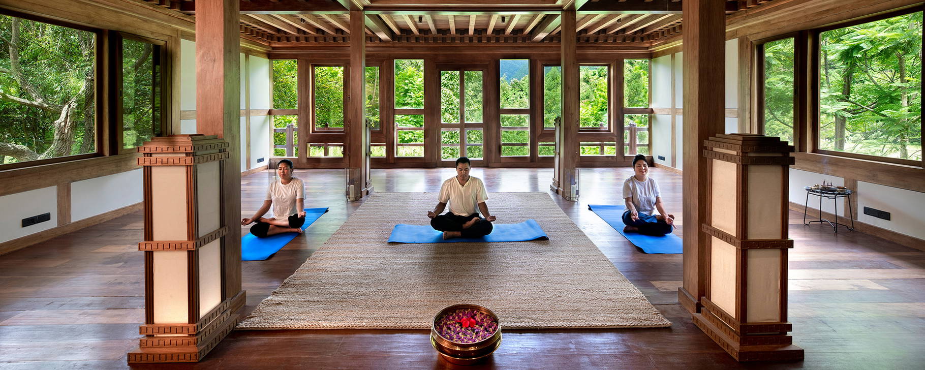 Yoga Studio - &Beyond Punakha River Lodge