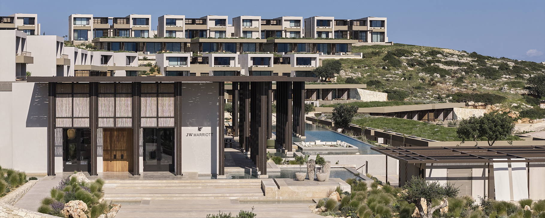 Eingang - JW Marriott Crete Resort & Spa