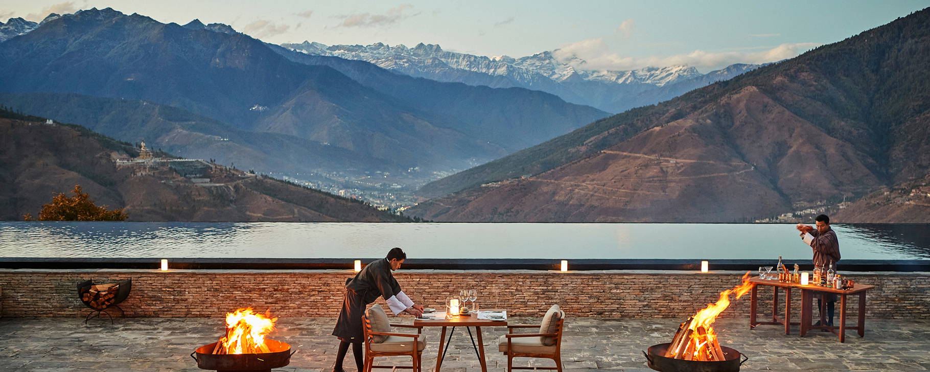 Courtyard Dinner - Six Senses Thimphu