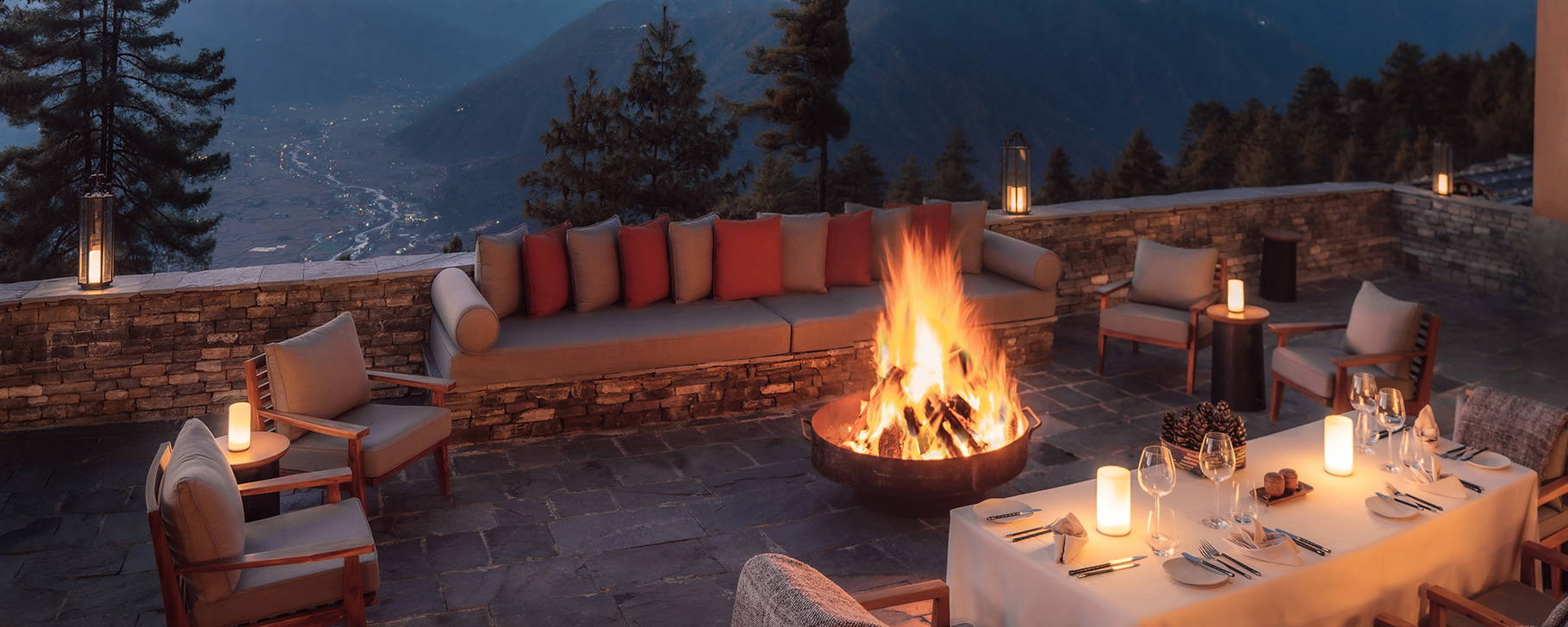 Terrasse - Six Senses Paro